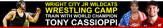 Wright City Jr Wildcats Wrestling Camp - Limited spots – Missouri camp with Wisconsin D1 coach Tony Cassioppi